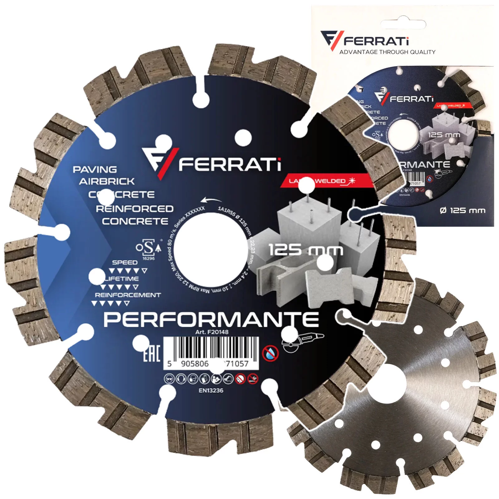TARCZA DIAM. 125MM PERFORMANTE