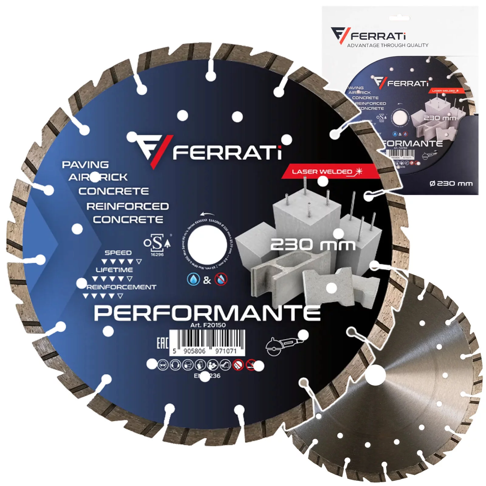 TARCZA DIAM. 230MM PERFORMANTE
