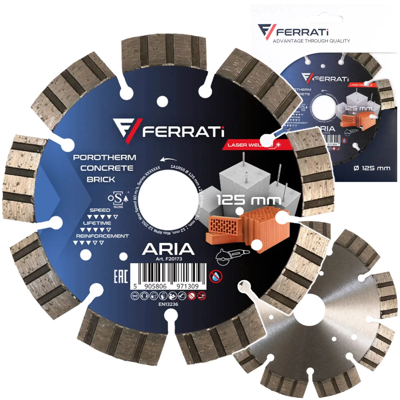 TARCZA DIAM. 125MM ARIA