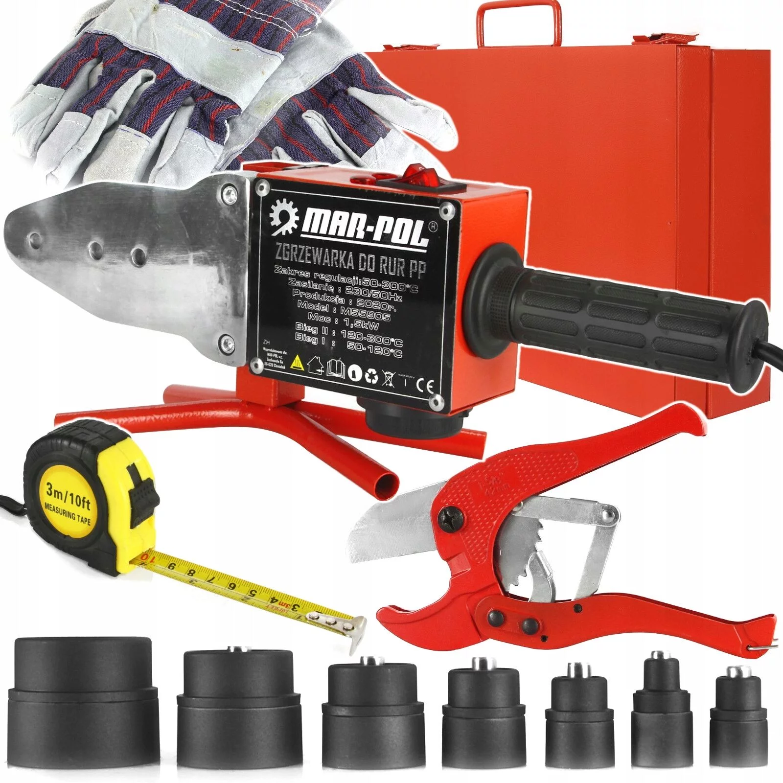 ZGRZEWARKA DO RUR D 1500W M55905