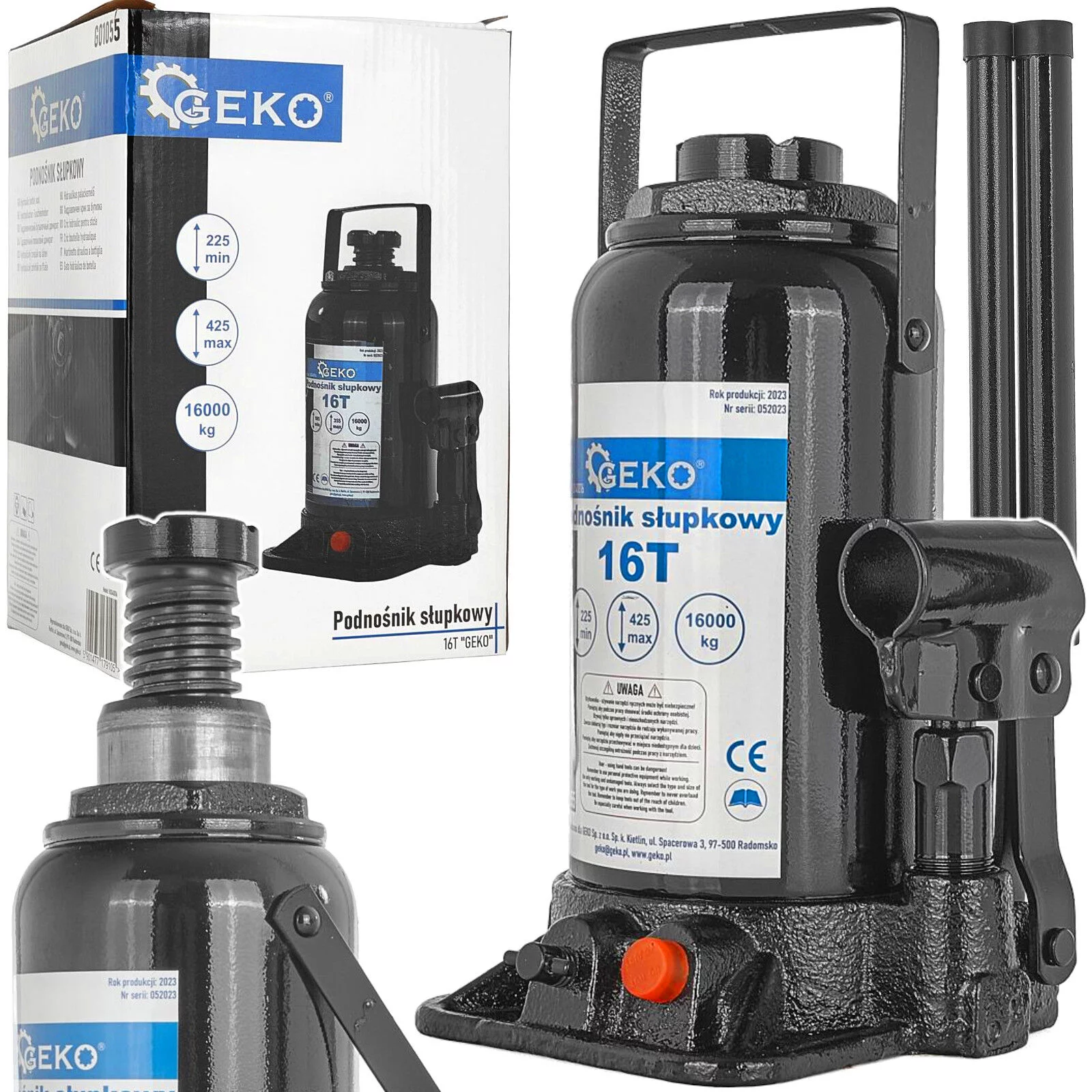 PODNOŚNIK HYDRAULICZNY SŁUPEK 16T