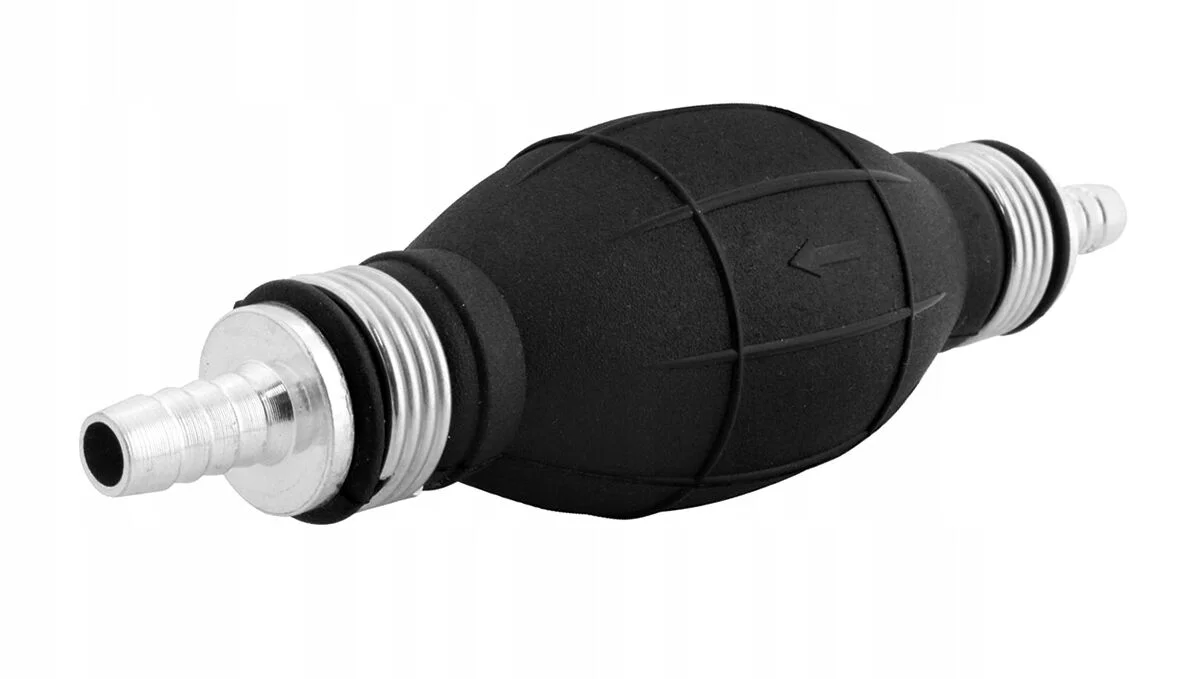 RĘCZNA POMPKA SSĄCA DO PALIWA TYPU GRUSZKA FI 8mm