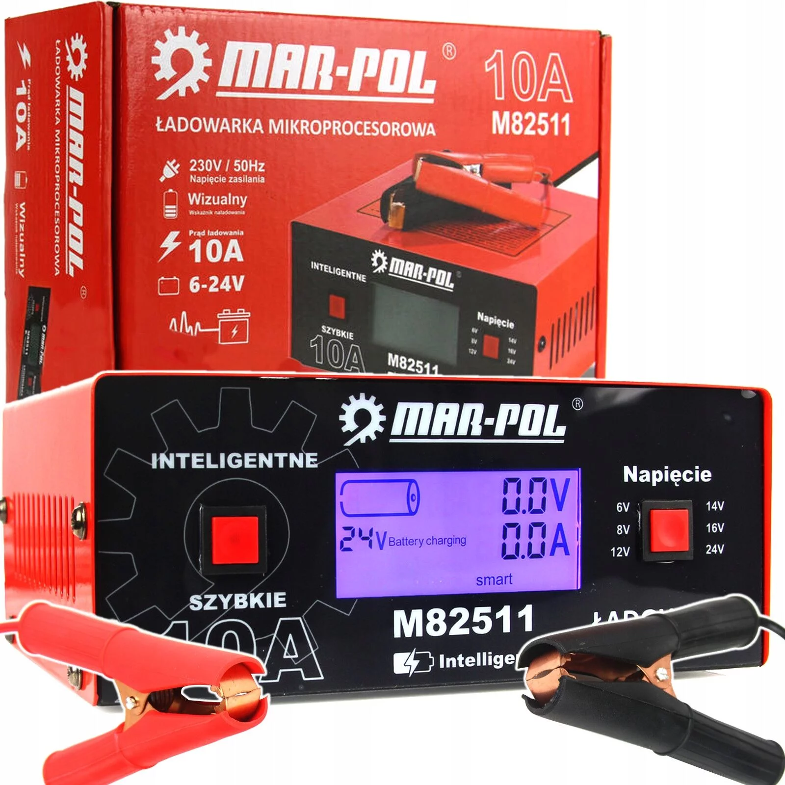 PROSTOWNIK MIKROPROCESOROWY 6-24V 10A