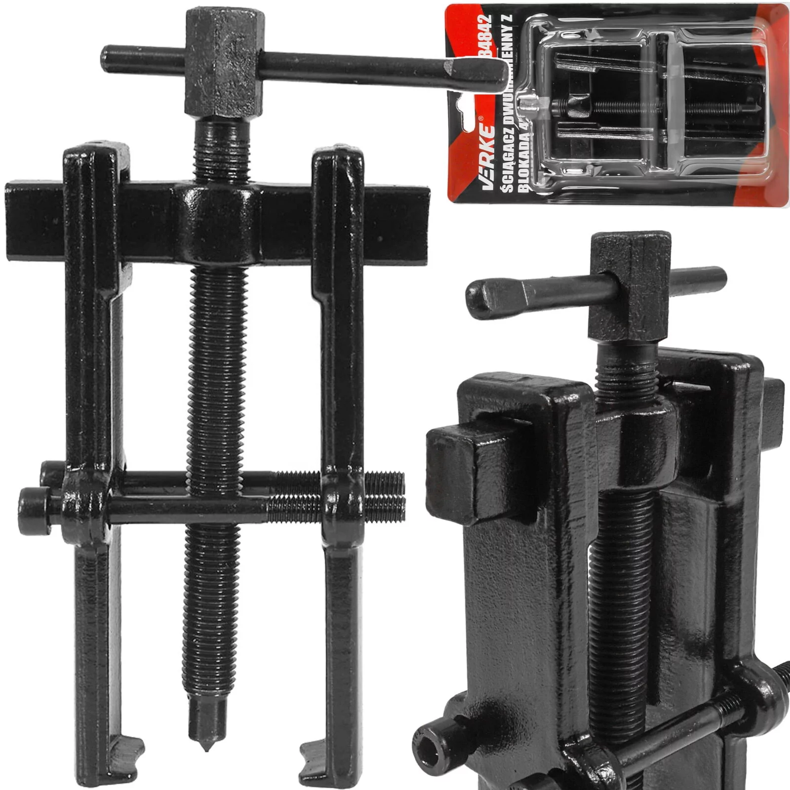 ŚCIĄGACZ 110mm DWURAMIENNY 45/55mm ZE ŚRUBĄ