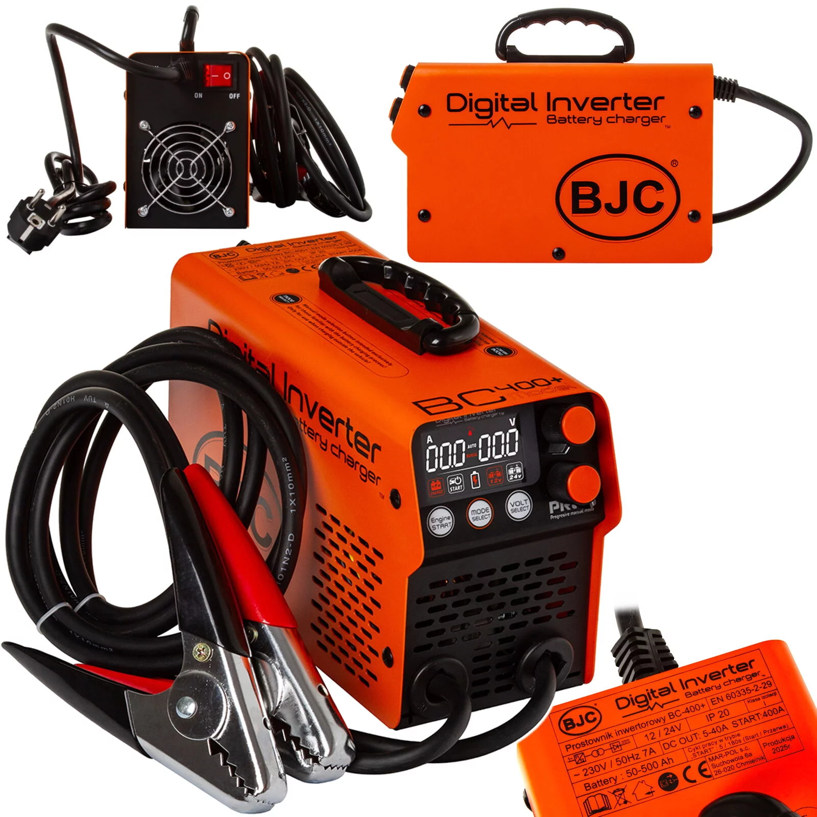 PROSTOWNIK INWERTOROWY BC-400 PRO+