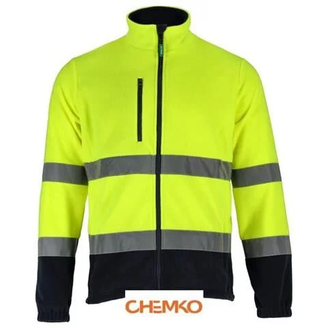 Bluza polarowa ostrzegawcza BASIC NEON LINE żółty