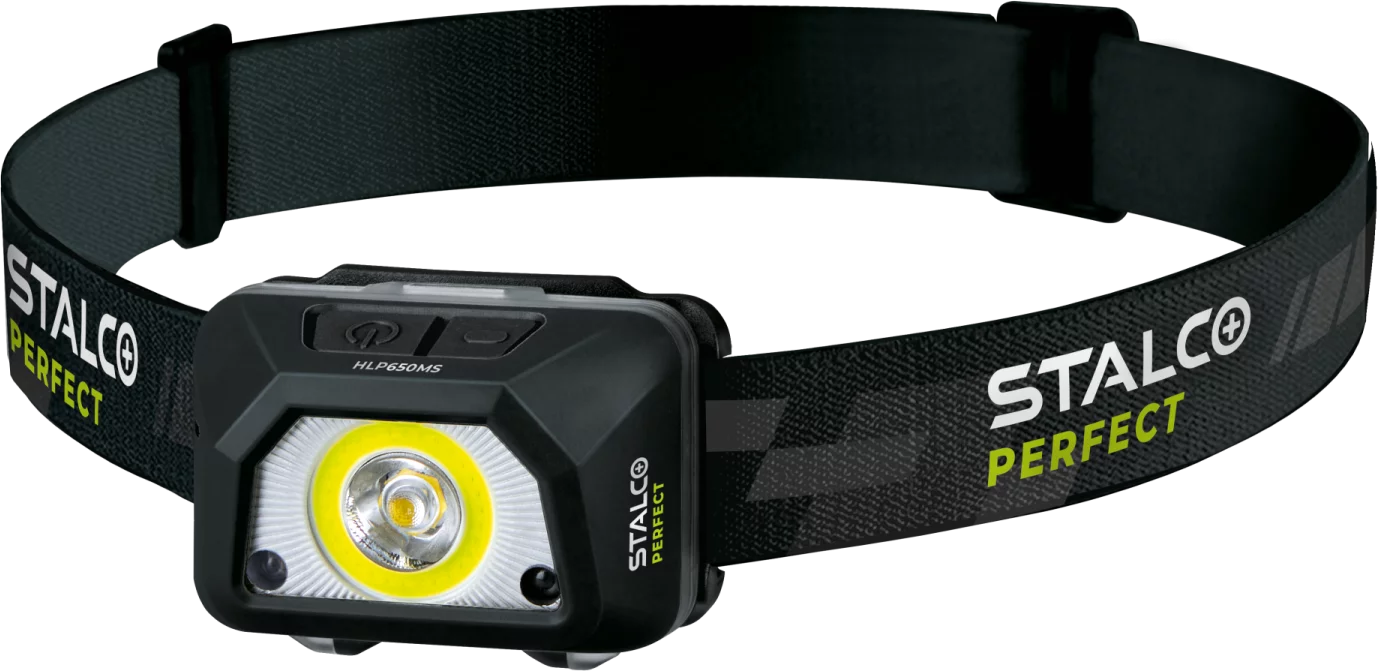 Latarka czołowa aku LED 650 lm HLS650MS STALCO PER