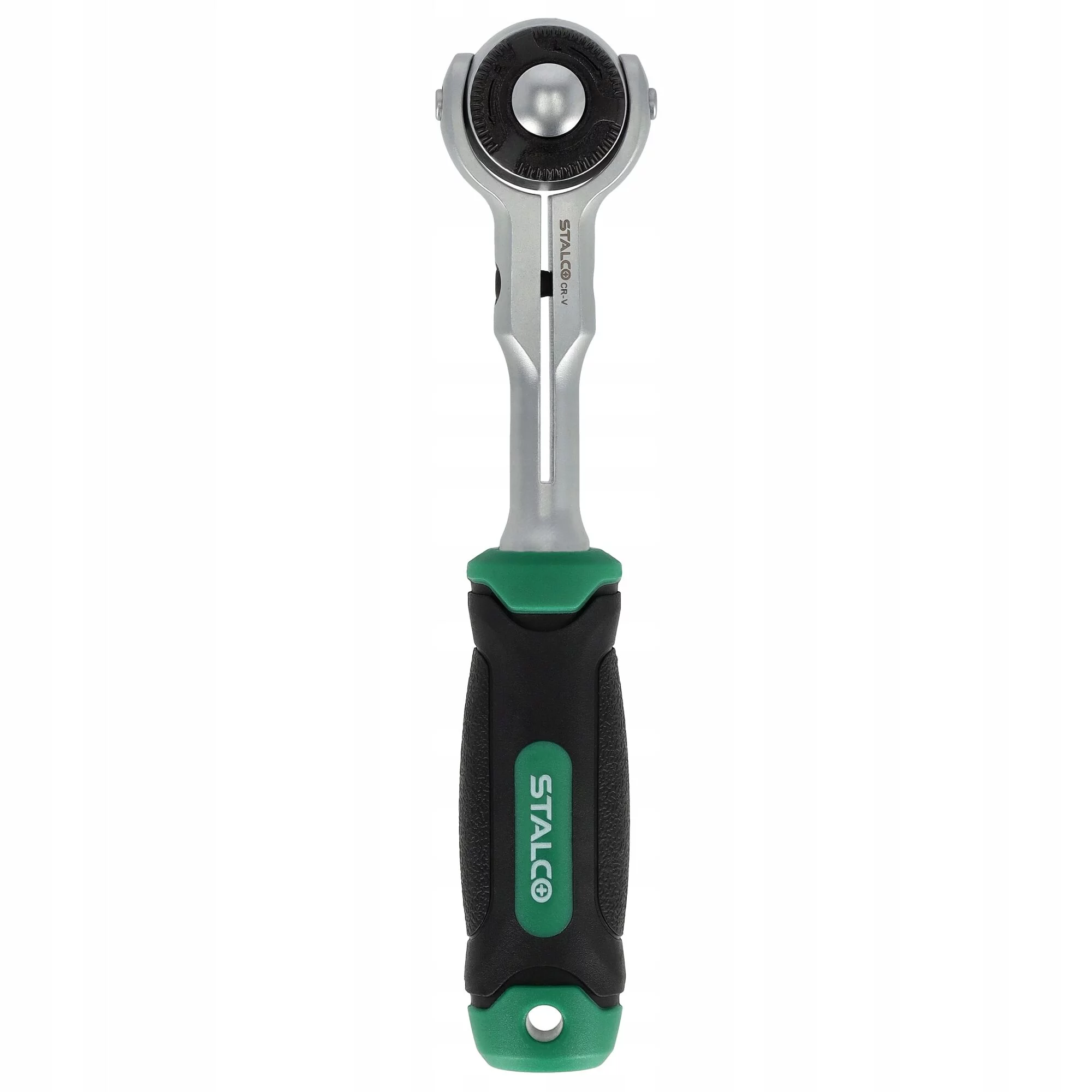 GRZECHOTKA KLUCZ 360° 1/4” 72 ZĘBY 155MM STALCO