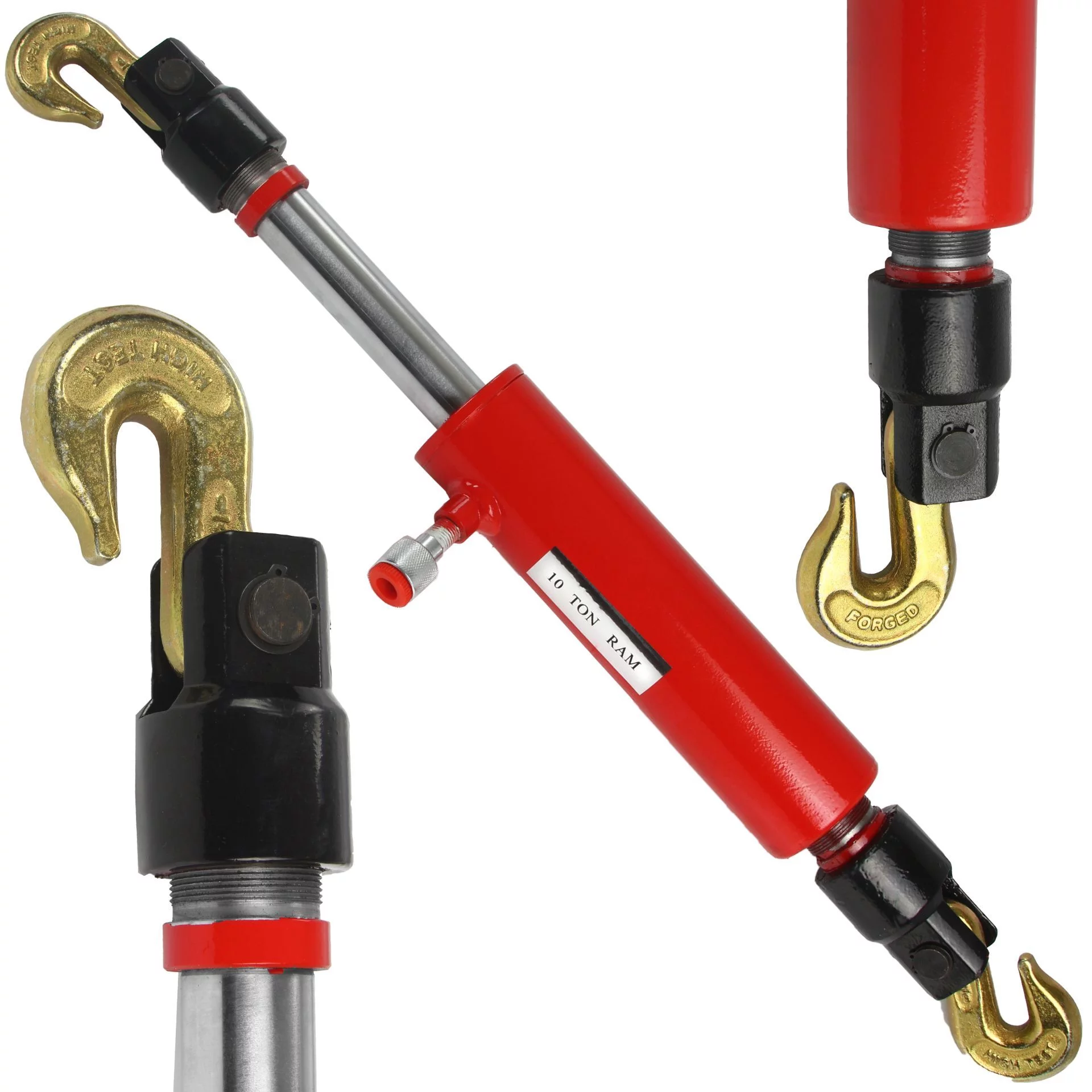 HYDRAULICZNY ŚCIĄGACZ BLACHARSKI 10T haki