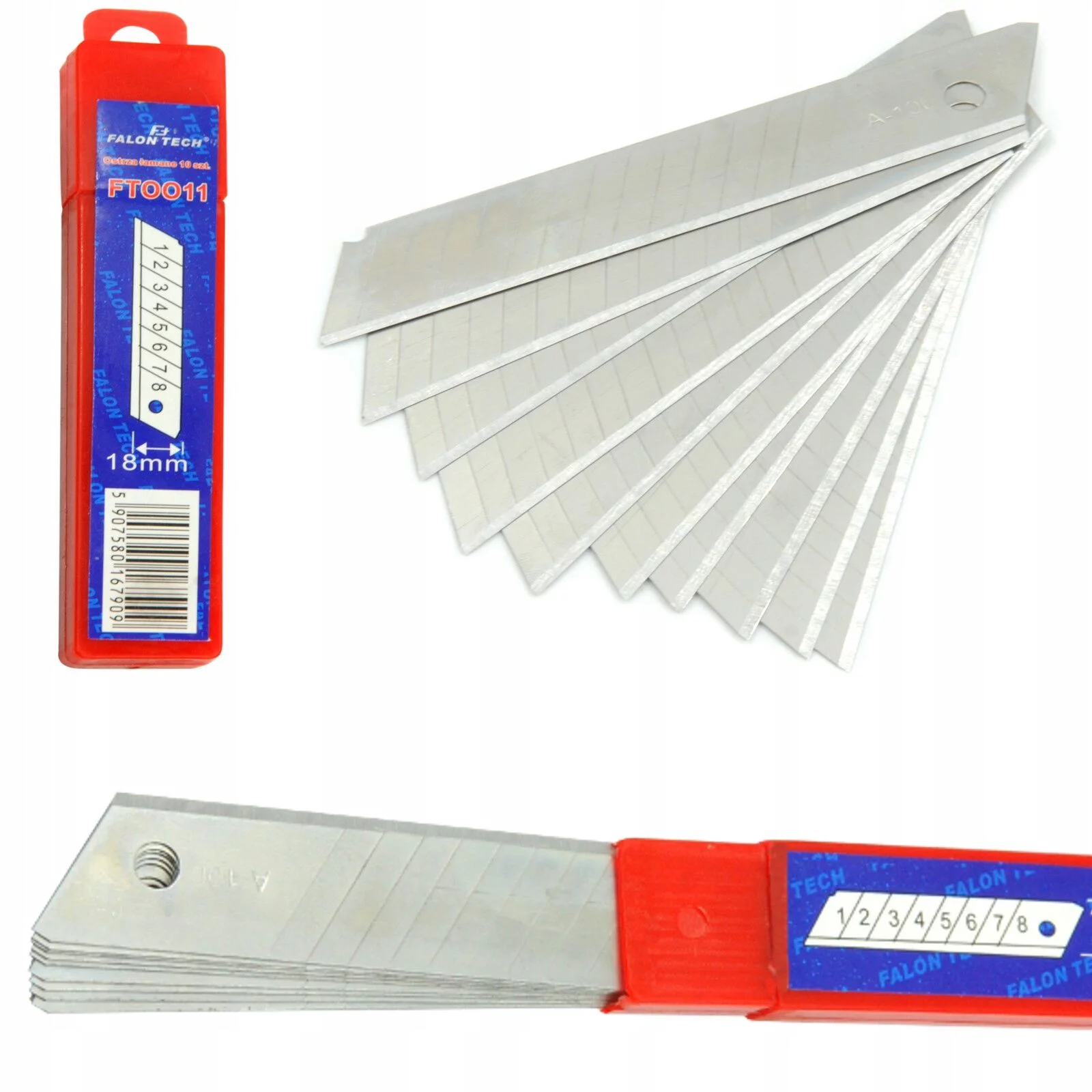 OSTRZA ŁAMANE 10szt V07040