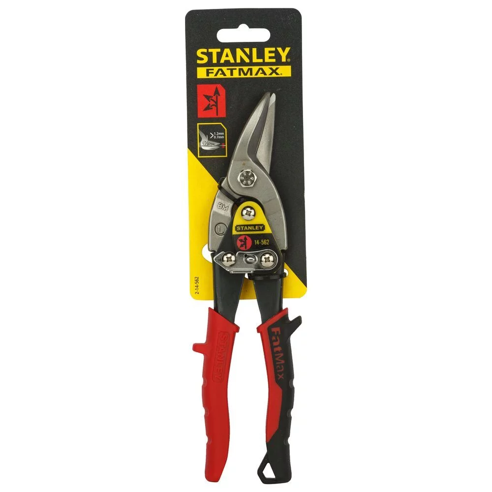 NOŻYCE DO BLACHY LEWE ODGIĘTE STANLEY FATMAX