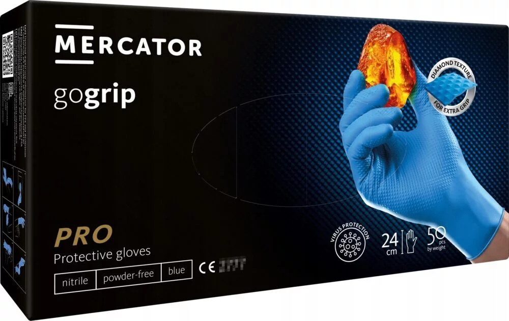 RĘKAWICE GOGRIP BLUE XL