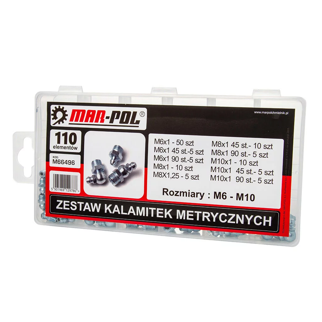 KALAMITKI METRYCZNE ZESTAW 110szt