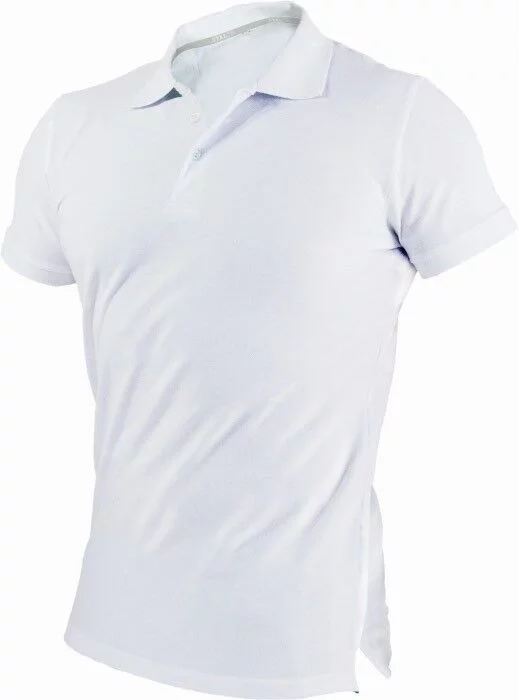 Koszulka polo męska GARU biały XL STALCO S-44670