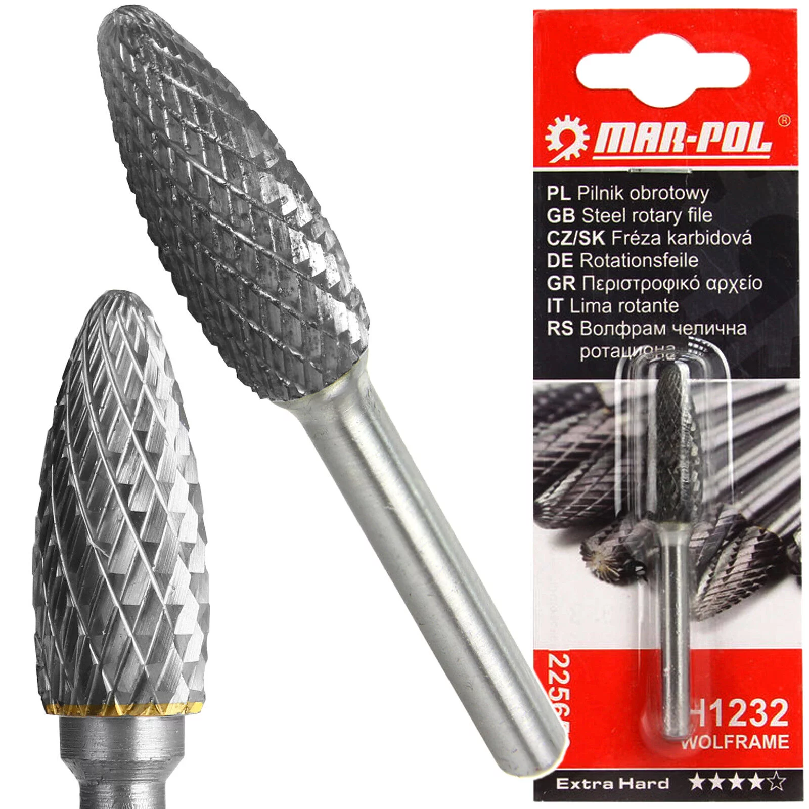 PILNIK OBROTOWY H1232 FREZ METALU 6MM
