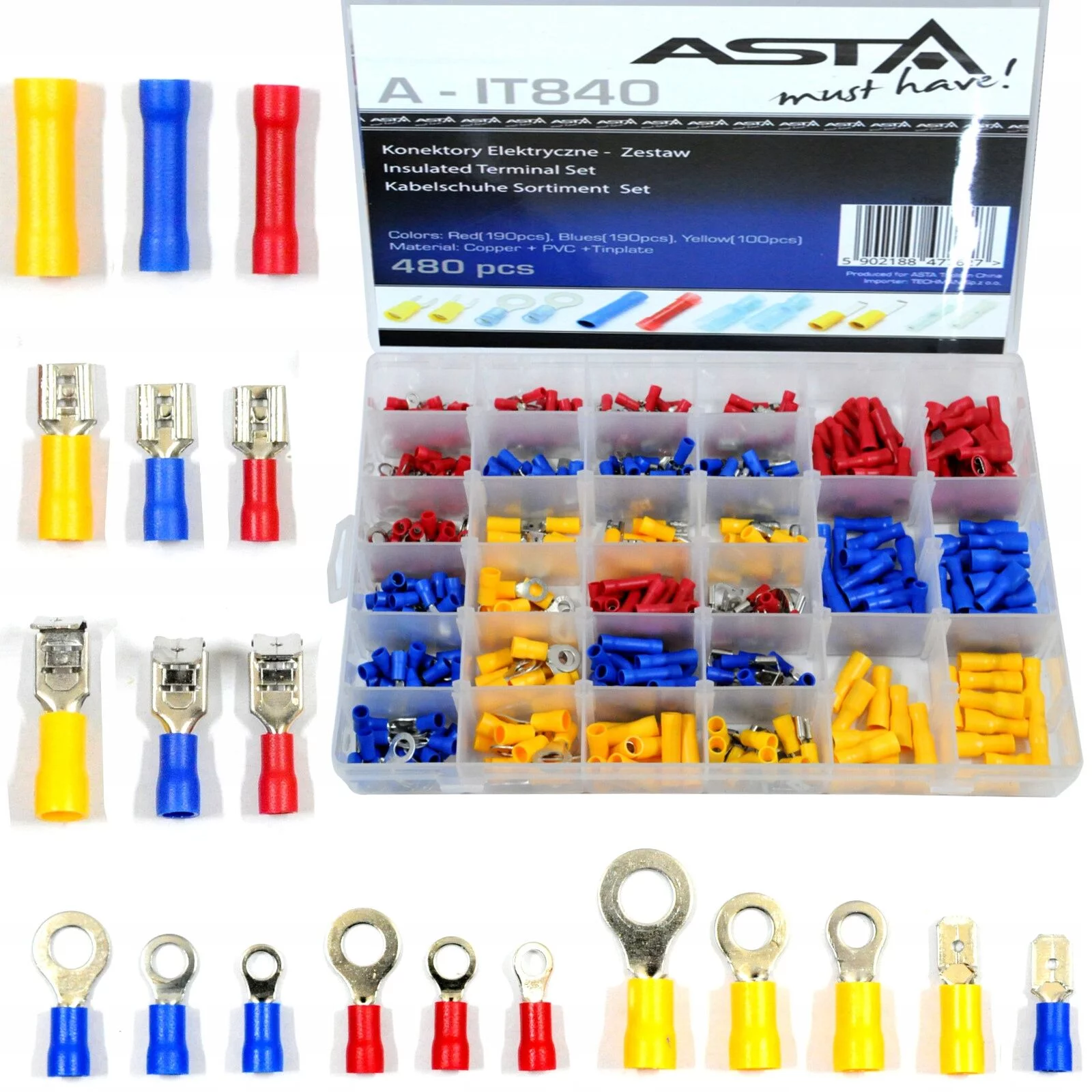A-IT480 KONEKTORY ZESTAW