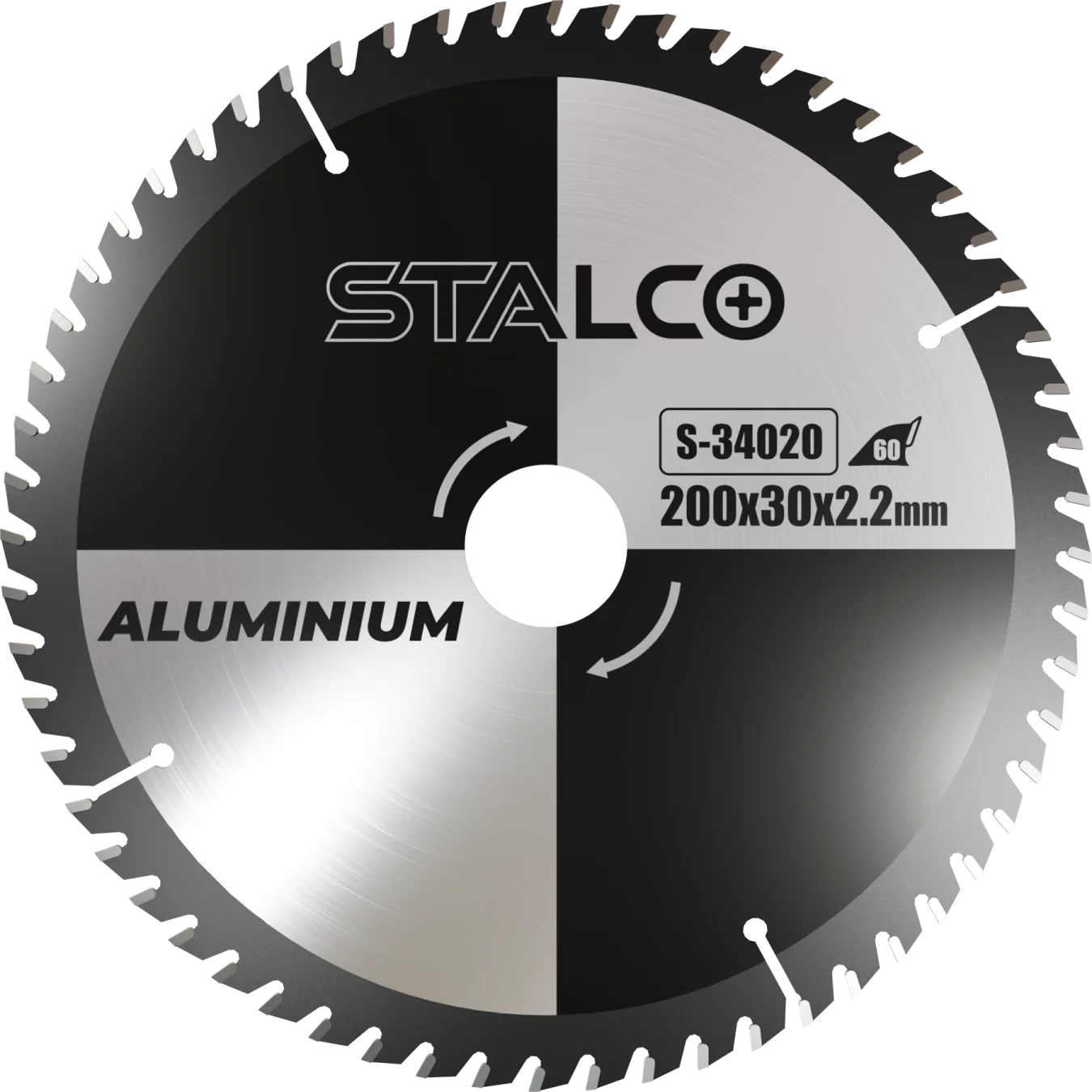 Piła tarczowa do aluminium 200mmx1.8x30mm z80 S...