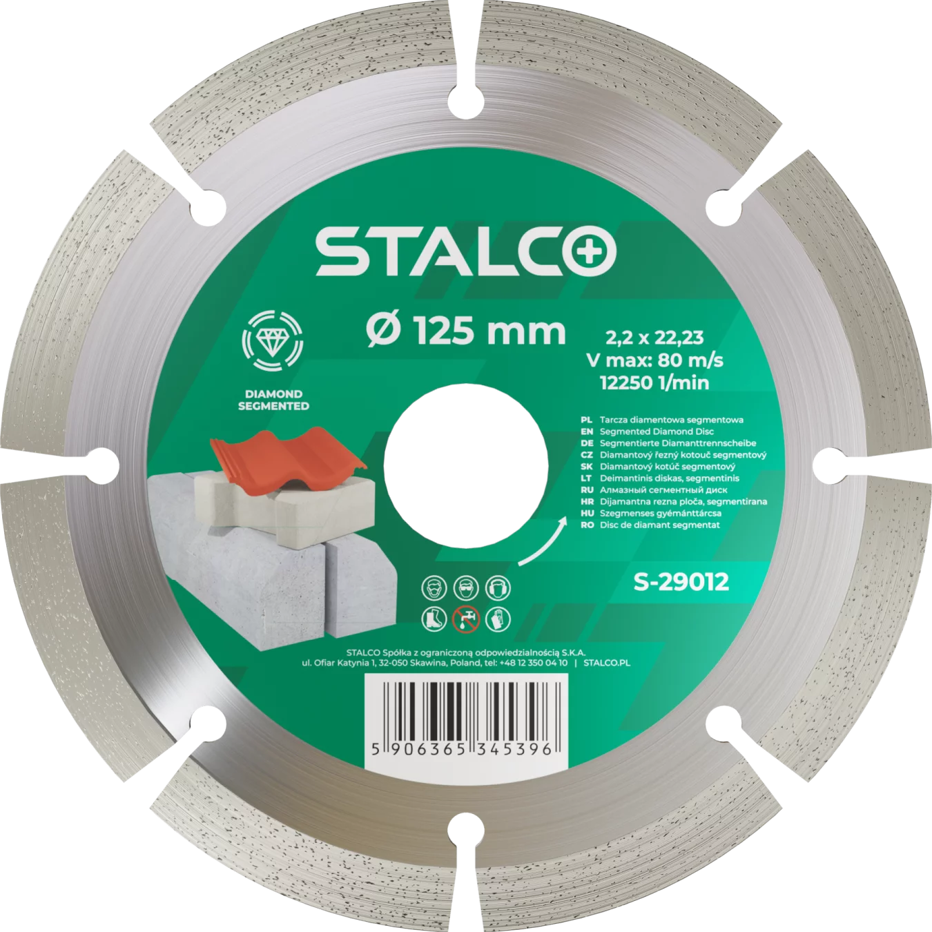 Tarcza diamentowa segmentowa 230mm sucho diam. ...