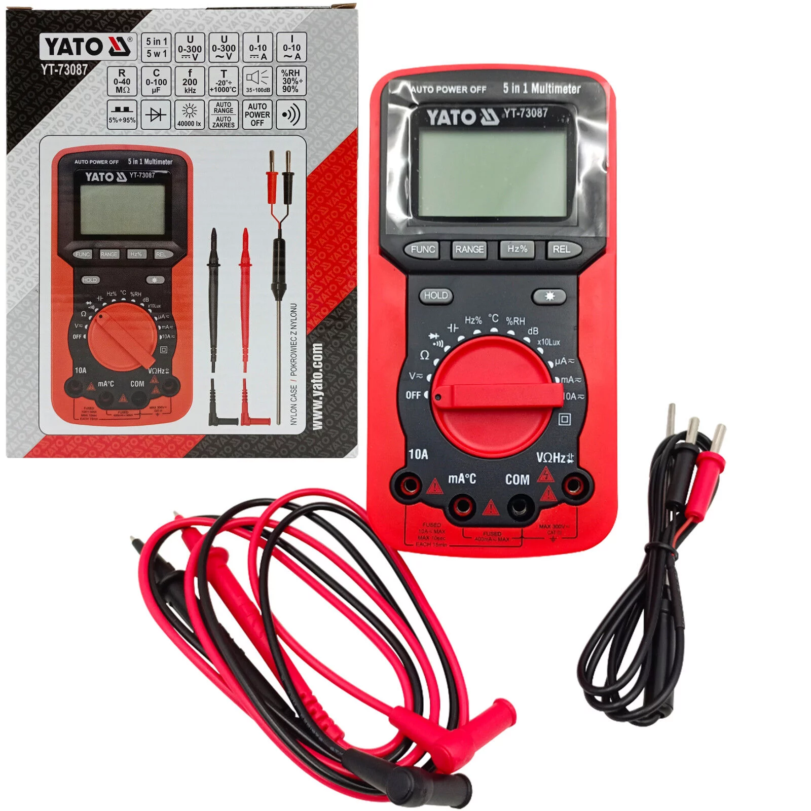 YT-73087 MIERNIK CYFROWY 5W1
