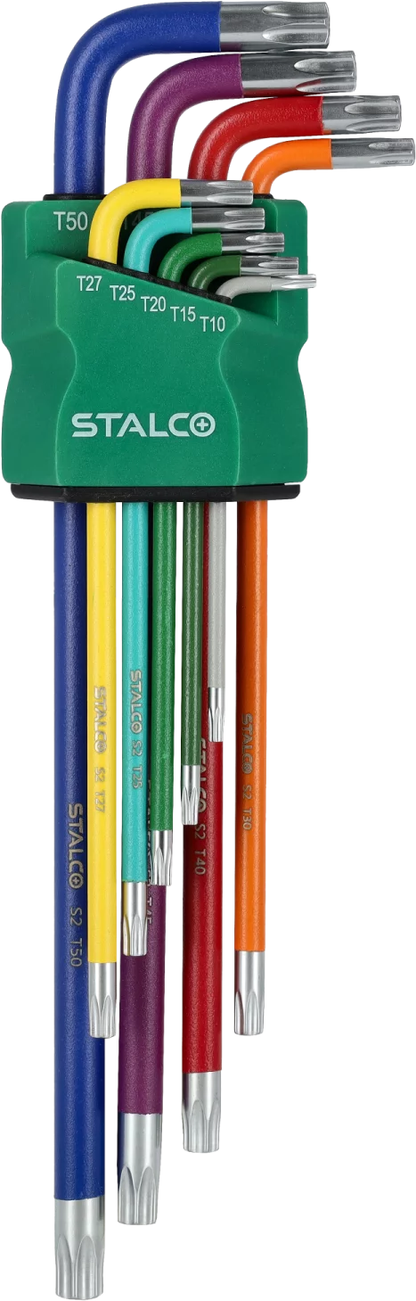 Klucze Torx extra długie z otworem, kolor T10,1