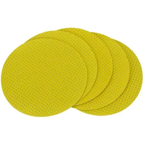 Krążek ścierny żółty perforowany 225mm G60