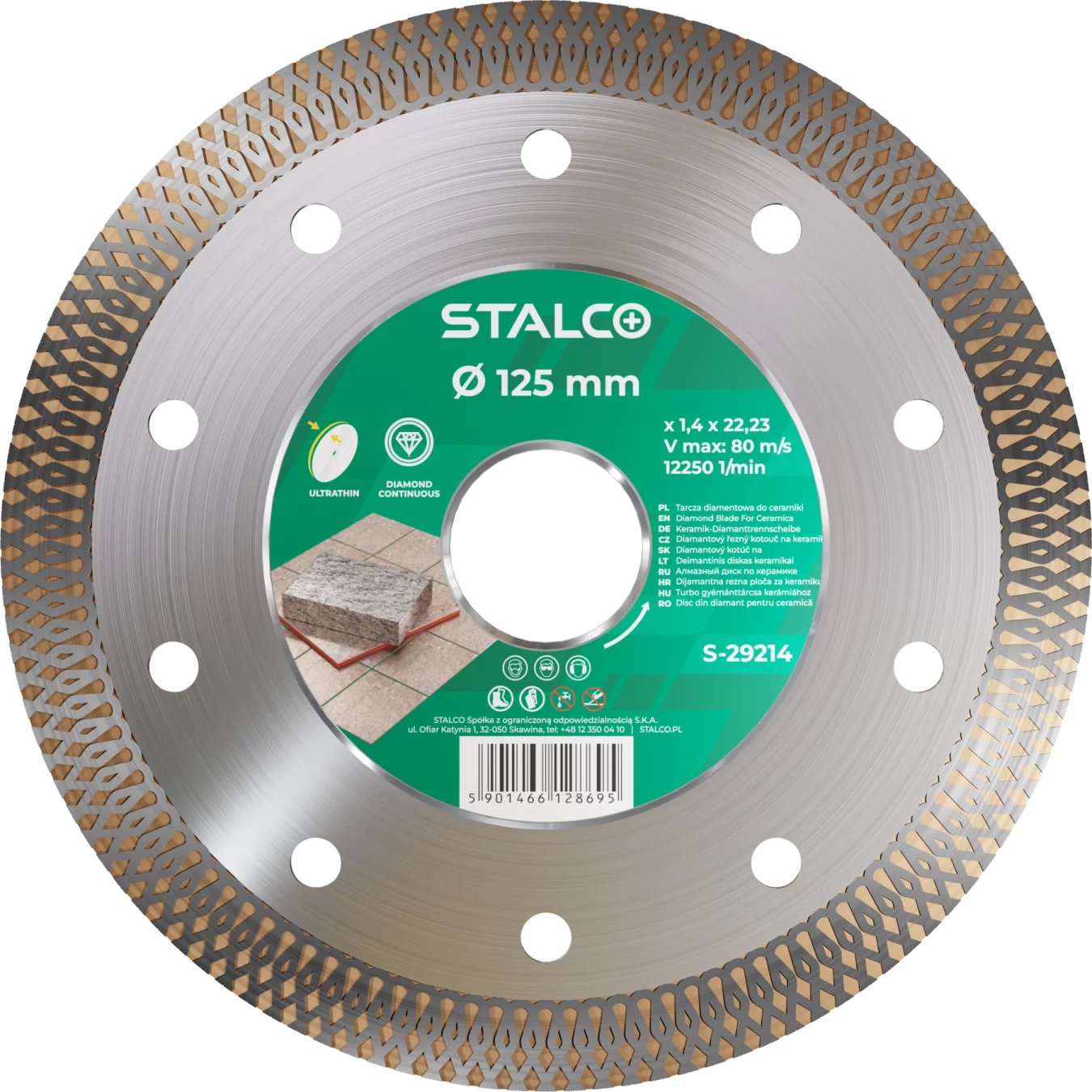 TARCZA DIAMENTOWA 125MM