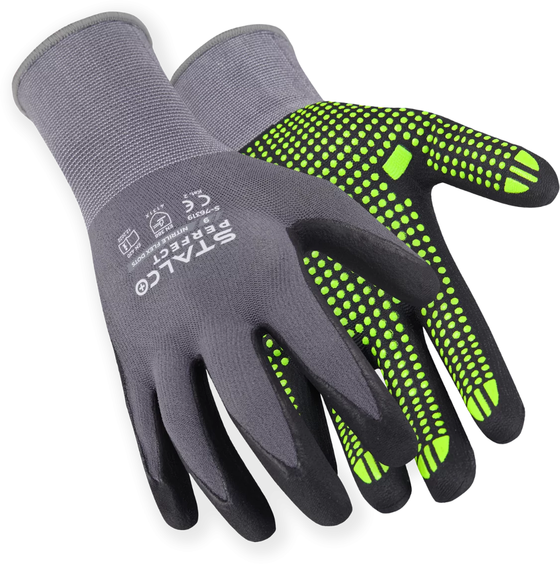 Rękawice nylonowe ''NITRILE FLEX DOST''  6''