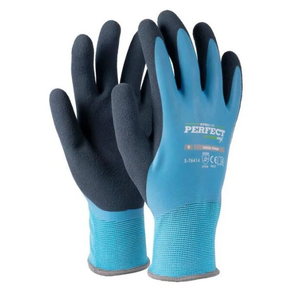 Rękawice nylonowe ''AQUA FOAM''  10''