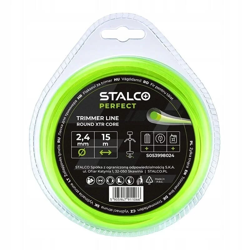 Żyłka tnąca okrągła Round XTR Core 2,4mm x 90m