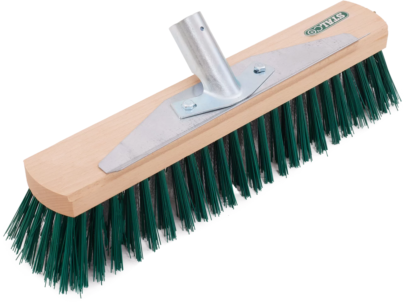 Szczotka do ulic 400mm ze skrobakiem STALCO S-4