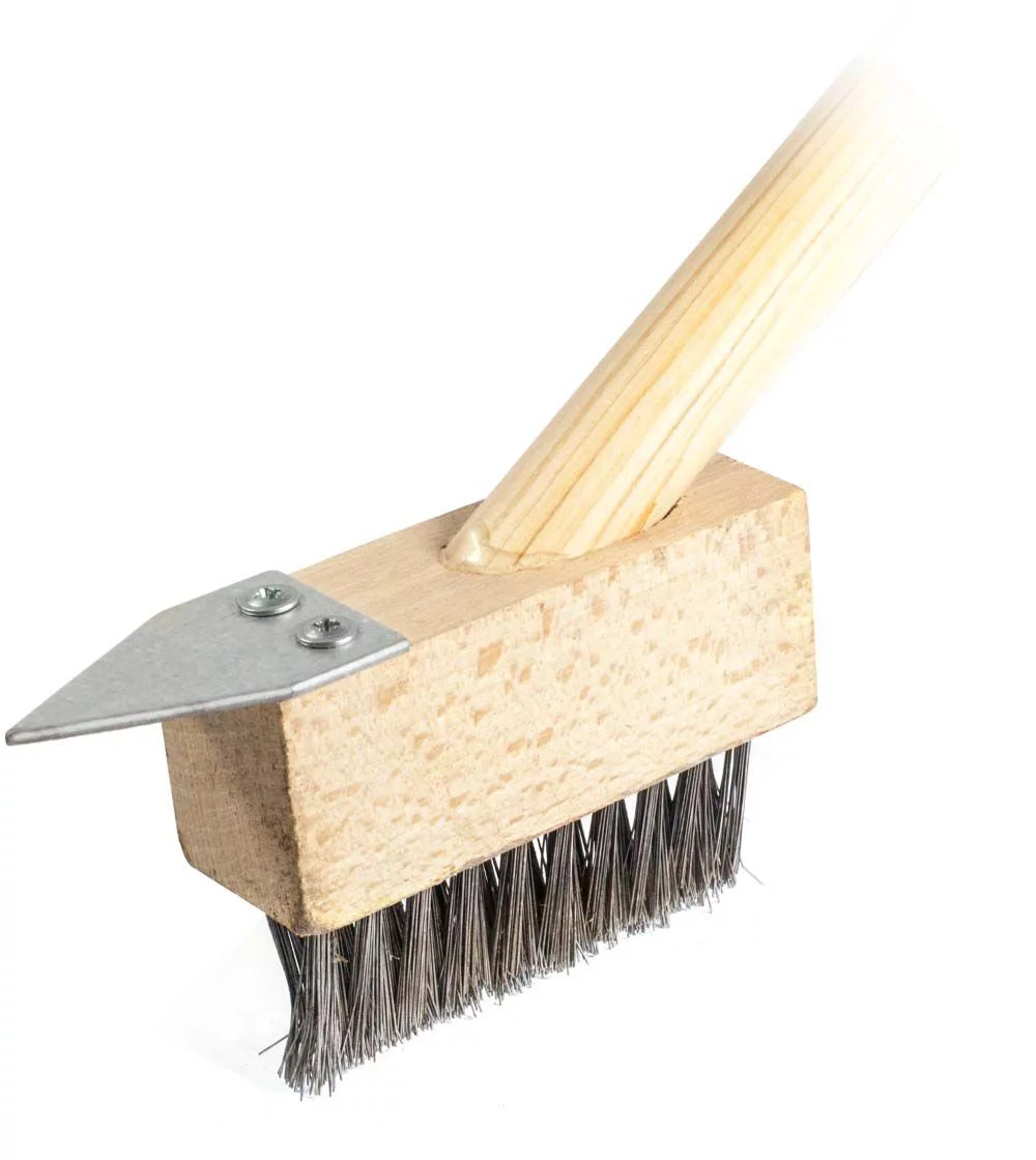 Szczotka do kostki brukowej 4,0x35mm STALCO