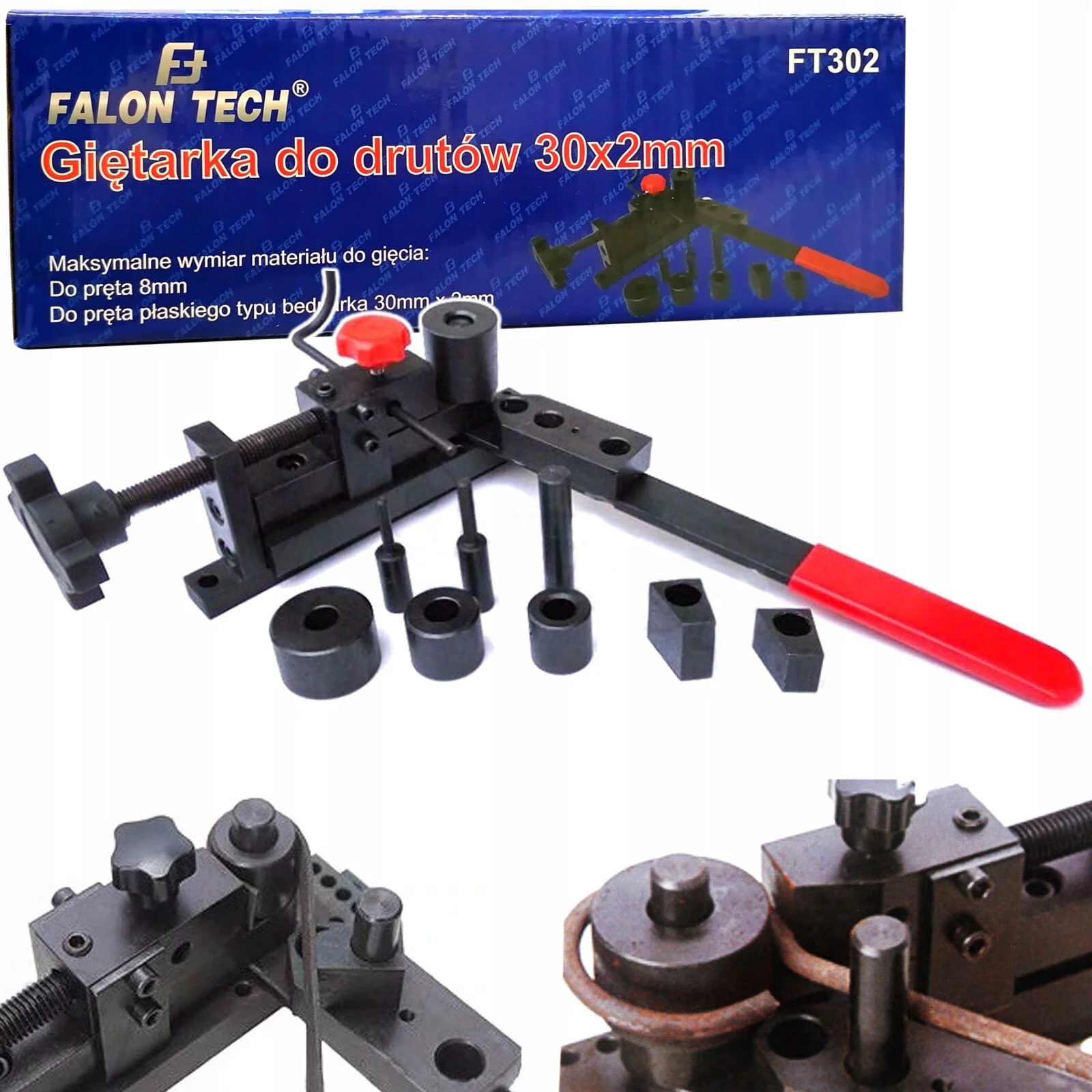 GIĘTARKA DO DRUTU 30x2mm
