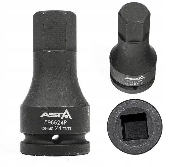 NASADKA UDAROWA 3/4" HEX-24MM