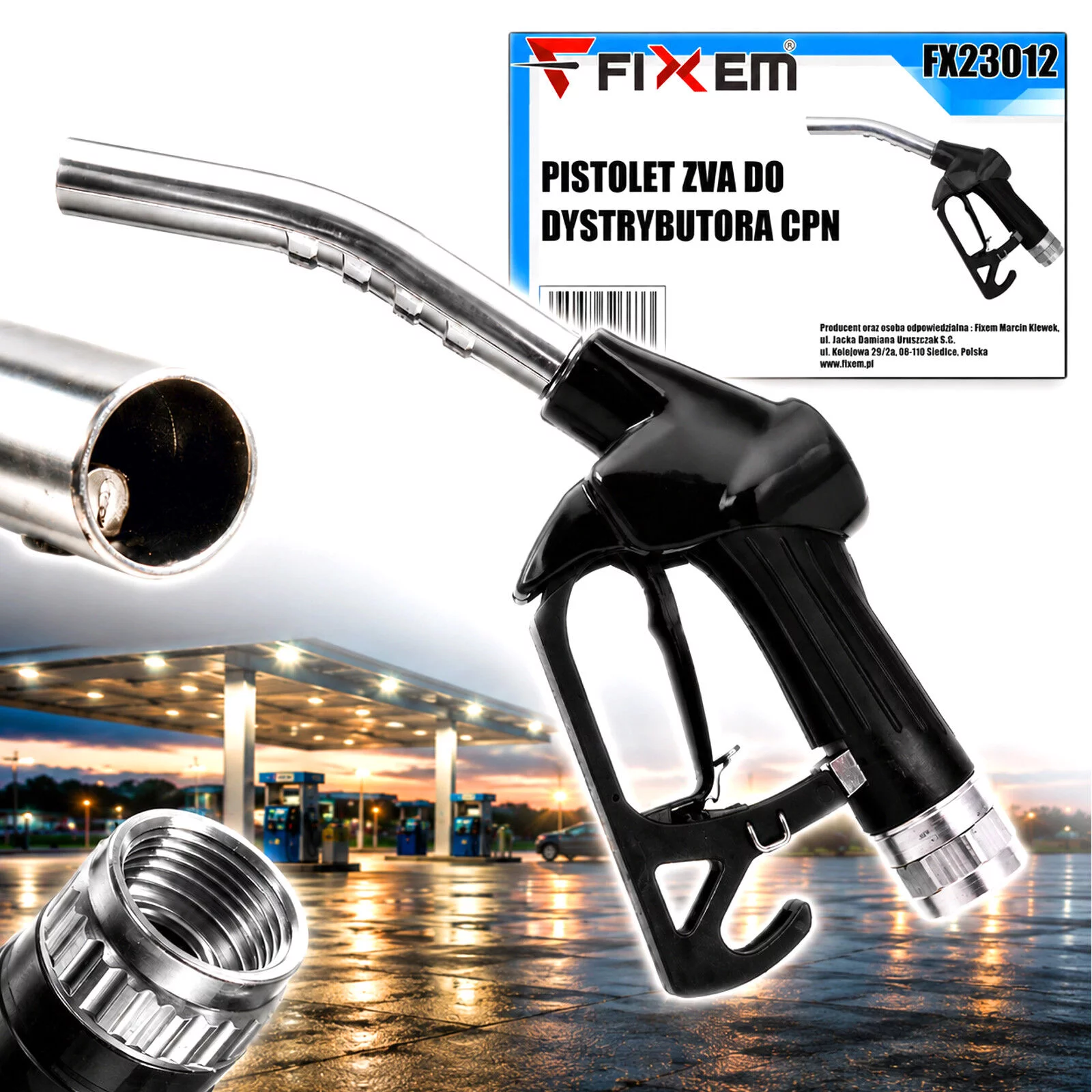 PISTOLET ZVA DO DYSTRYBUTORA CPN