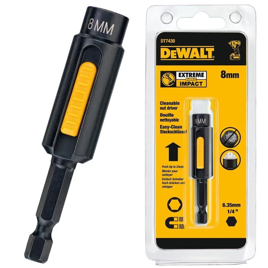 NASADKA MAGNETYCZNA 8MM DEWALT