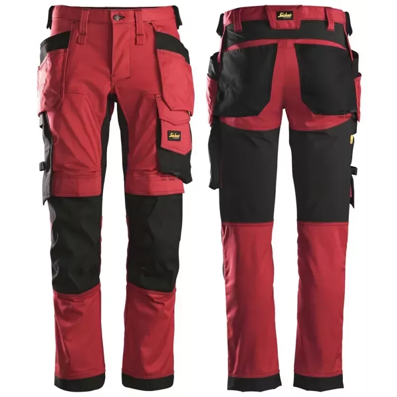 SPODNIE ROBOCZE red/black 050