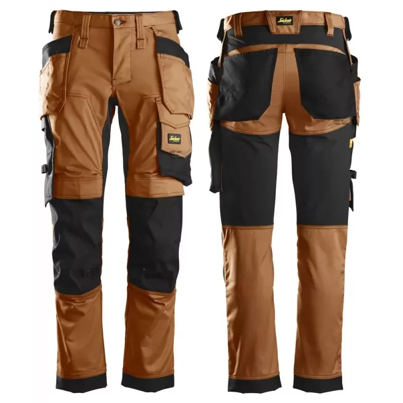 SPODNIE ROBOCZE 048 brown/black
