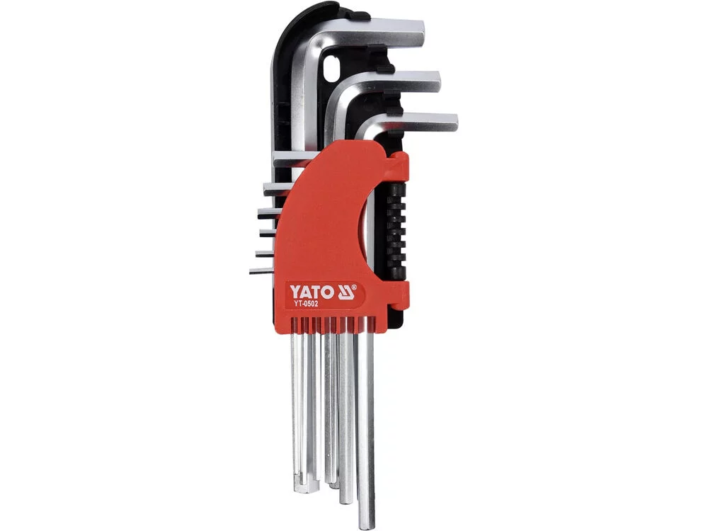 YT-0502 KLUCZE IMBUS.9CZ.2-10MM Cr-V