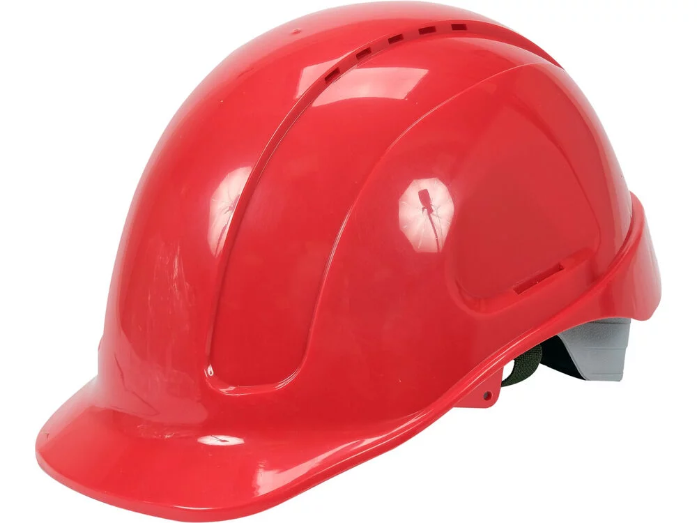 KASK OCHRONNY CZERWONY ABS YT-73973