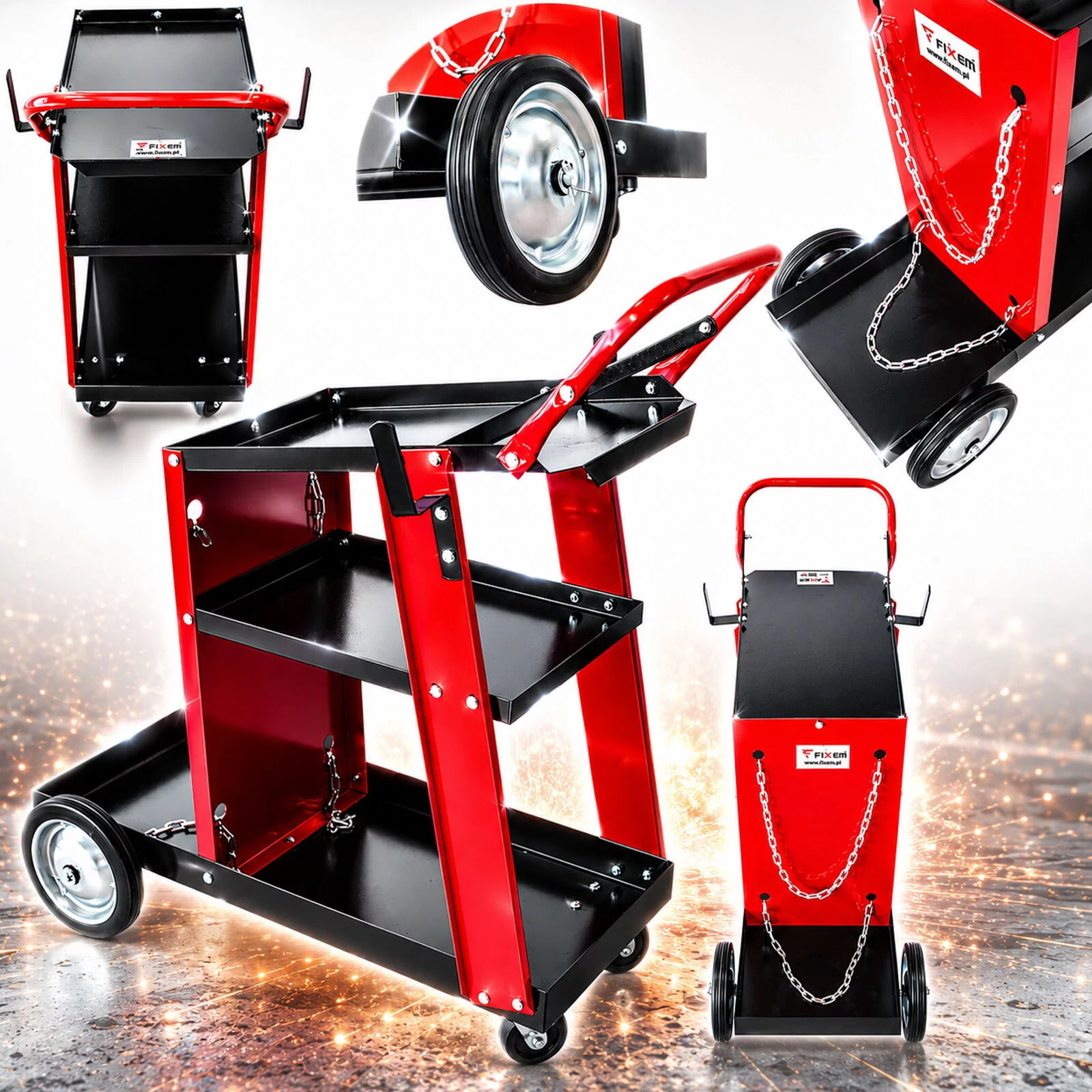 WÓZEK SPAWALNICZY TC4222A