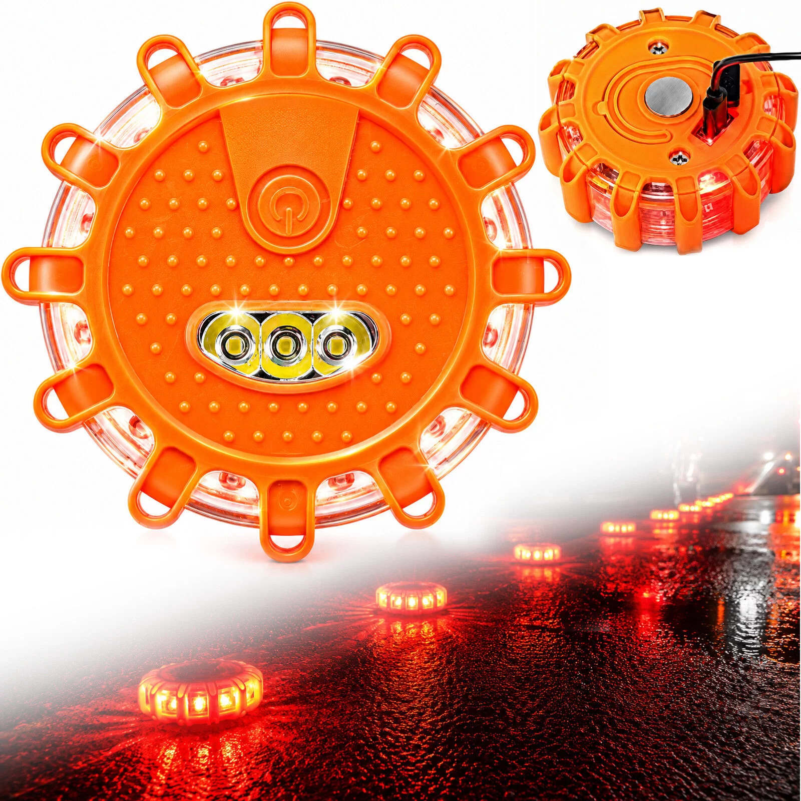 LAMPA OSTRZEGAWCZA USB TYPU FLARA LED