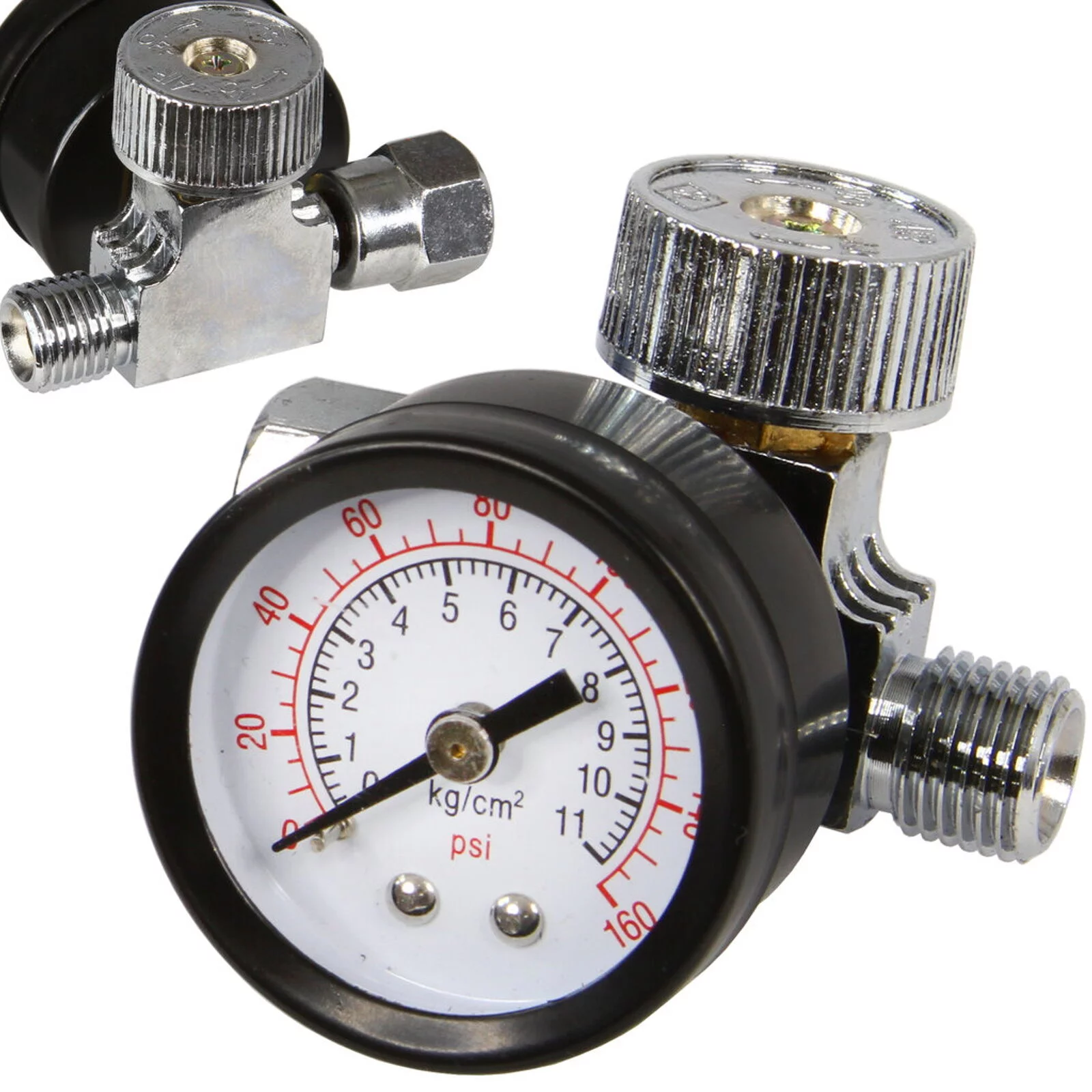 REDUKTOR CIŚNIENIA REGULATOR 1/4 NIKIEL