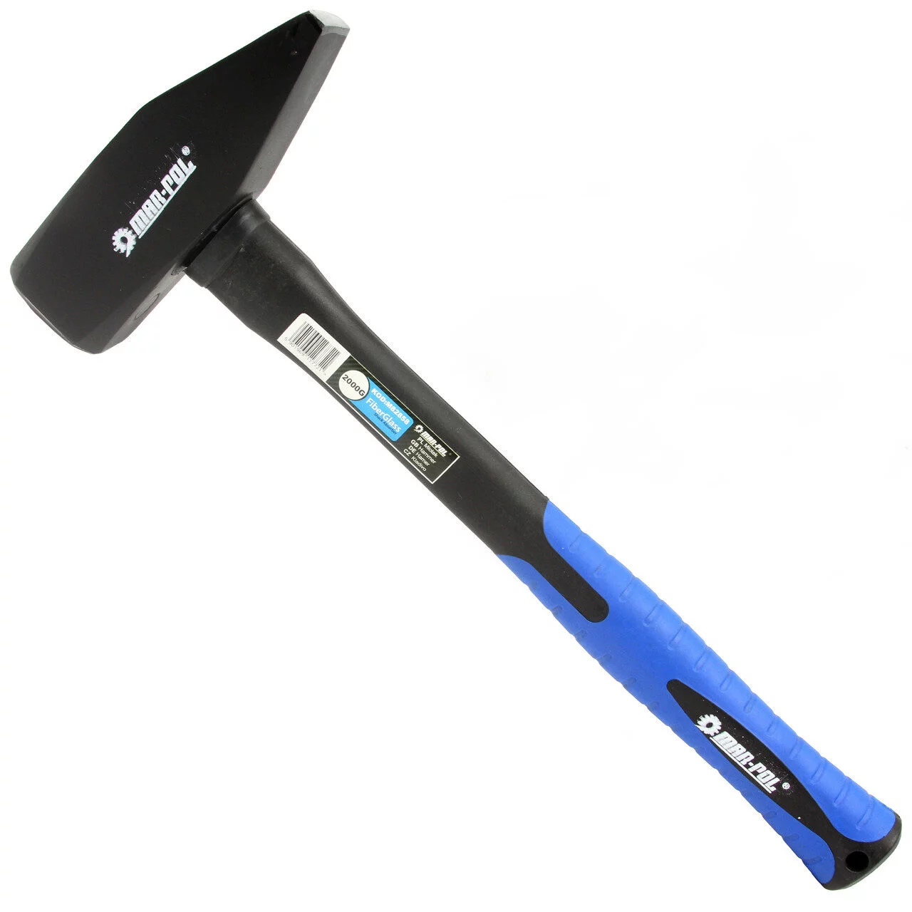 MŁOTEK 2000g ŚLUSARSKI FIBERGLASS 2kg