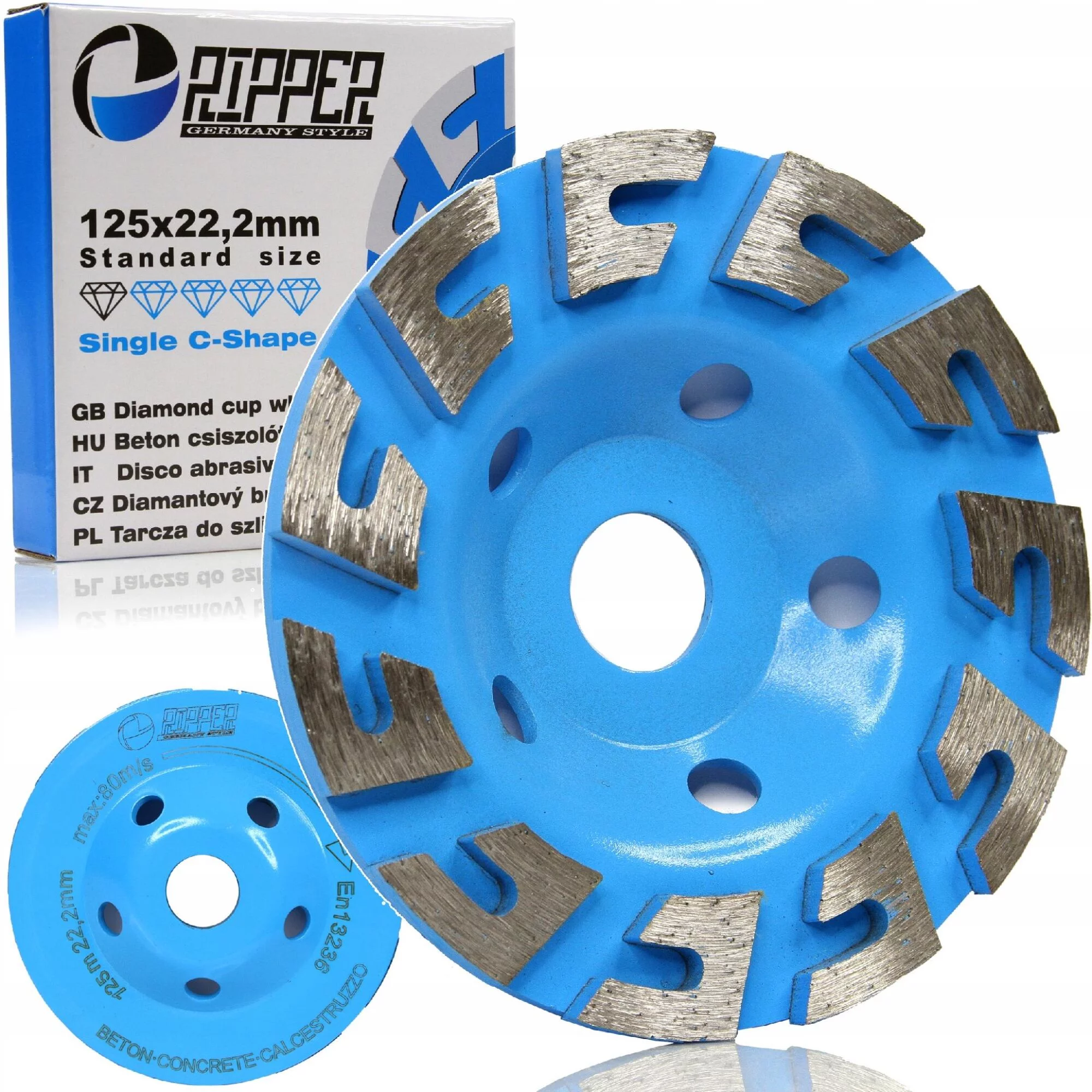 TARCZA DO SZLIF. BET. 125x22 SINGLE C