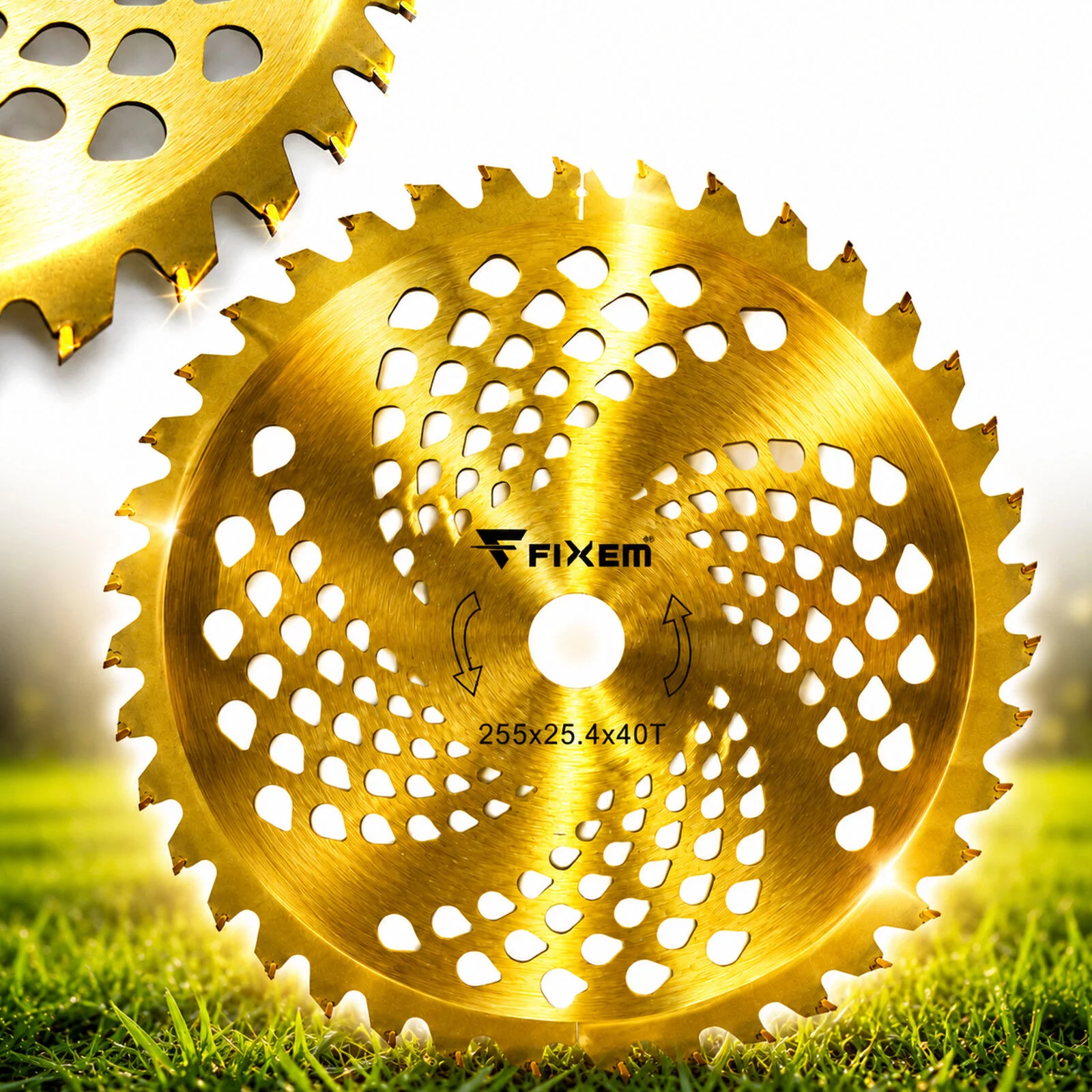 TARCZA WIDIOWA KOSY gold 255x25,4 40z