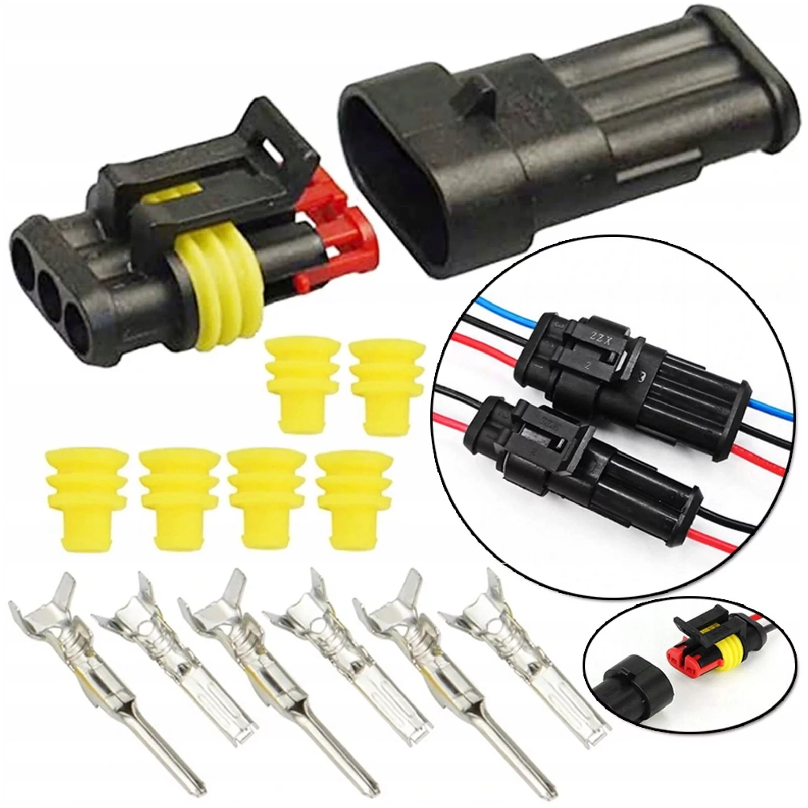 ZŁĄCZE SUPERSEAL 3-PIN V09102